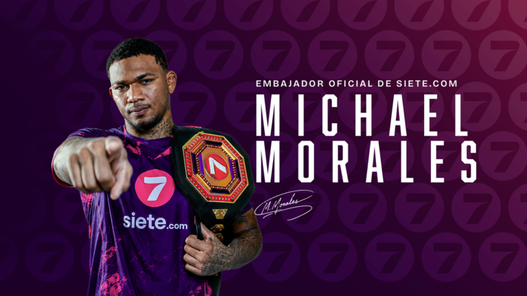 Michael Morales de la UFC se une a Siete como embajador de marca